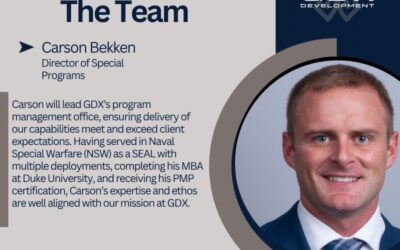 GDX Development Adds Carson Bekken as Director of Special Projects